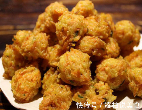炸萝卜丸子时,还在用水调了解的人不多,难怪炸的丸子不好吃!