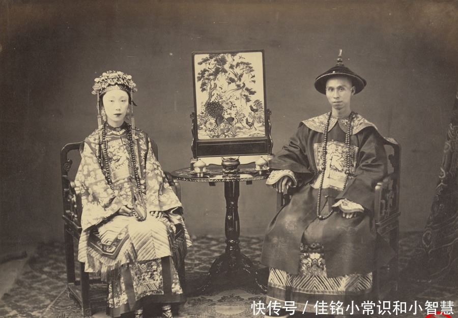 高低|高清照片清朝文官品级高低就看官服上这块“补丁”,命妇也有