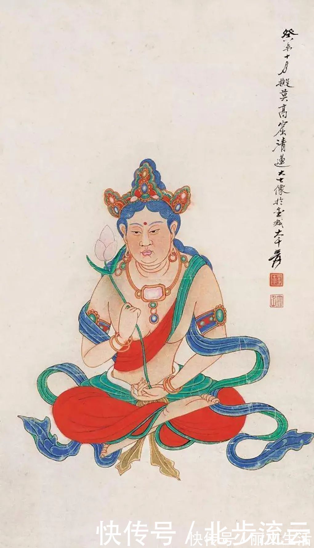 绘画作品|国画大师张大千,绘画作品极具特色,对后世影响颇深