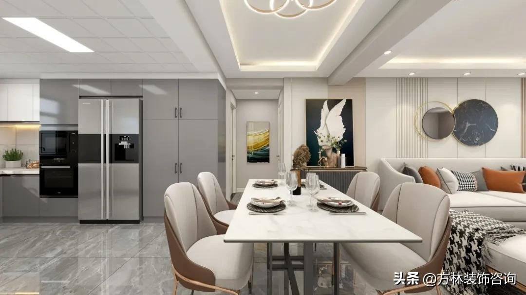 装修|150平轻奢风装修看了就喜欢