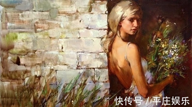 克拉斯诺达尔！女画家斯卡菲娜，将女性描绘得如花般绽放