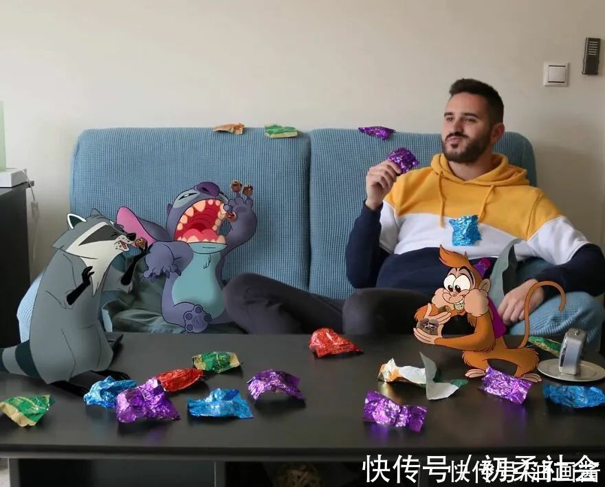 塞缪尔|他将迪士尼动画明星“请”进家门，一系列小插曲，令人捧腹