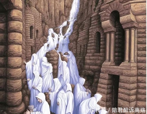 扭曲|14个心灵扭曲错觉绘画,看到的不一定是真的.....