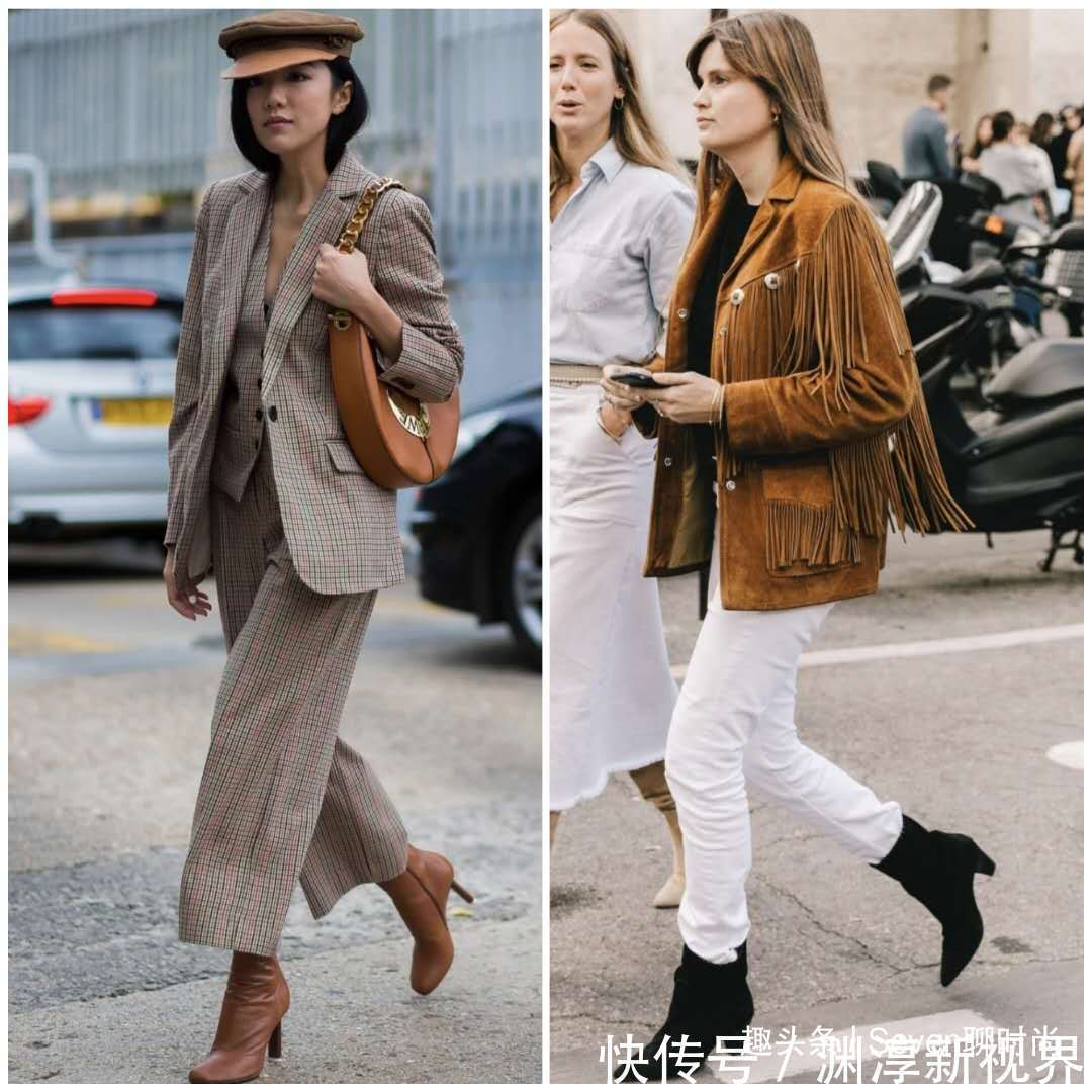 今年秋冬流行这样穿,不露脚踝才是最时髦穿搭,谁穿谁好看