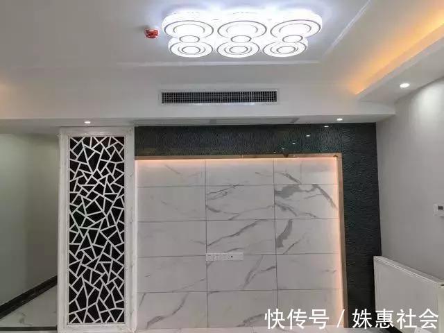 新房|晒晒我的新房,家具还没上就已经美爆了,邻居说地砖很酷