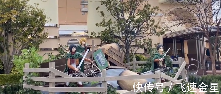 铠之|《进击的巨人》主题公园建成,艾伦女巨人亮相,莱纳破门引人注意