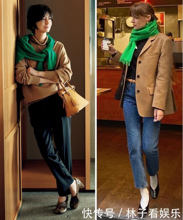 为什么别人戴围巾很洋气,你戴就像“大妈”,这些搭配技巧请收好