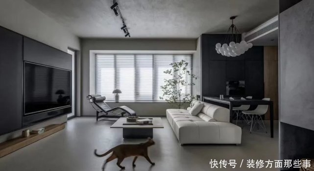 kitchen|100㎡现代风三居室,原来这样做居然可以把小户型住成大平层!