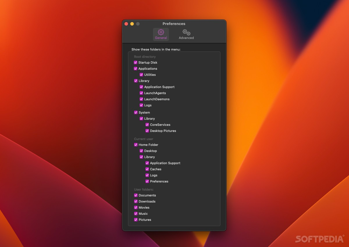 Access Menu for Mac v1.2.0 菜单栏快速访问文件与文件夹-下载否