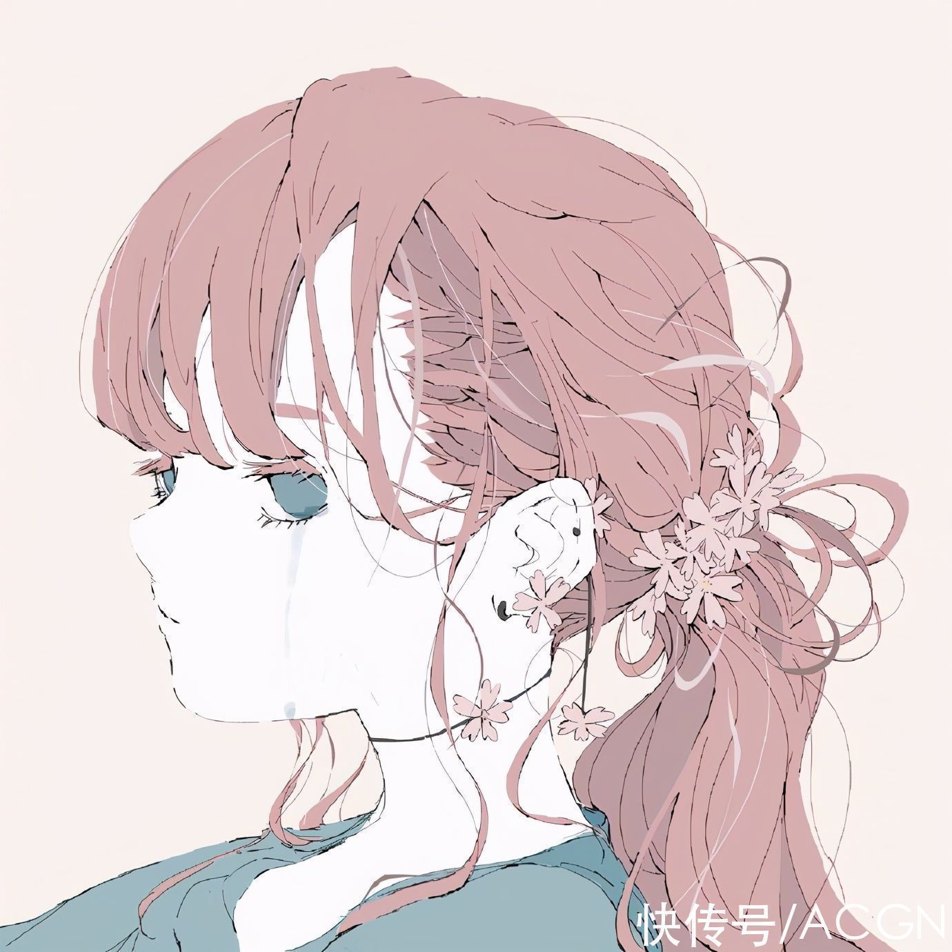 动漫|画师大佬分享的唯美女生头像,表情值得玩味,先收藏了