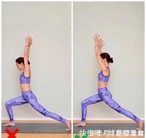 体式要点|23个常见易错瑜伽体式正误对比图,初学者尤其要注意啦