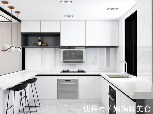 客厅|一扇玻璃窗打通客厅和厨房,80㎡现代婚房如此“偷光”,爱了