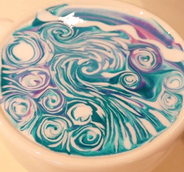 舍不得|韩国一家神级咖啡店,拉花能拉出世界名画,买一杯都舍不得喝