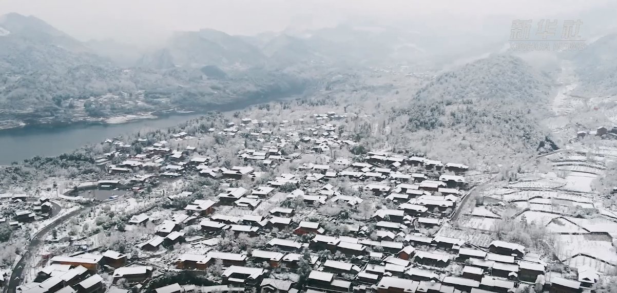 第一场雪|贵州务川：古寨迎瑞雪