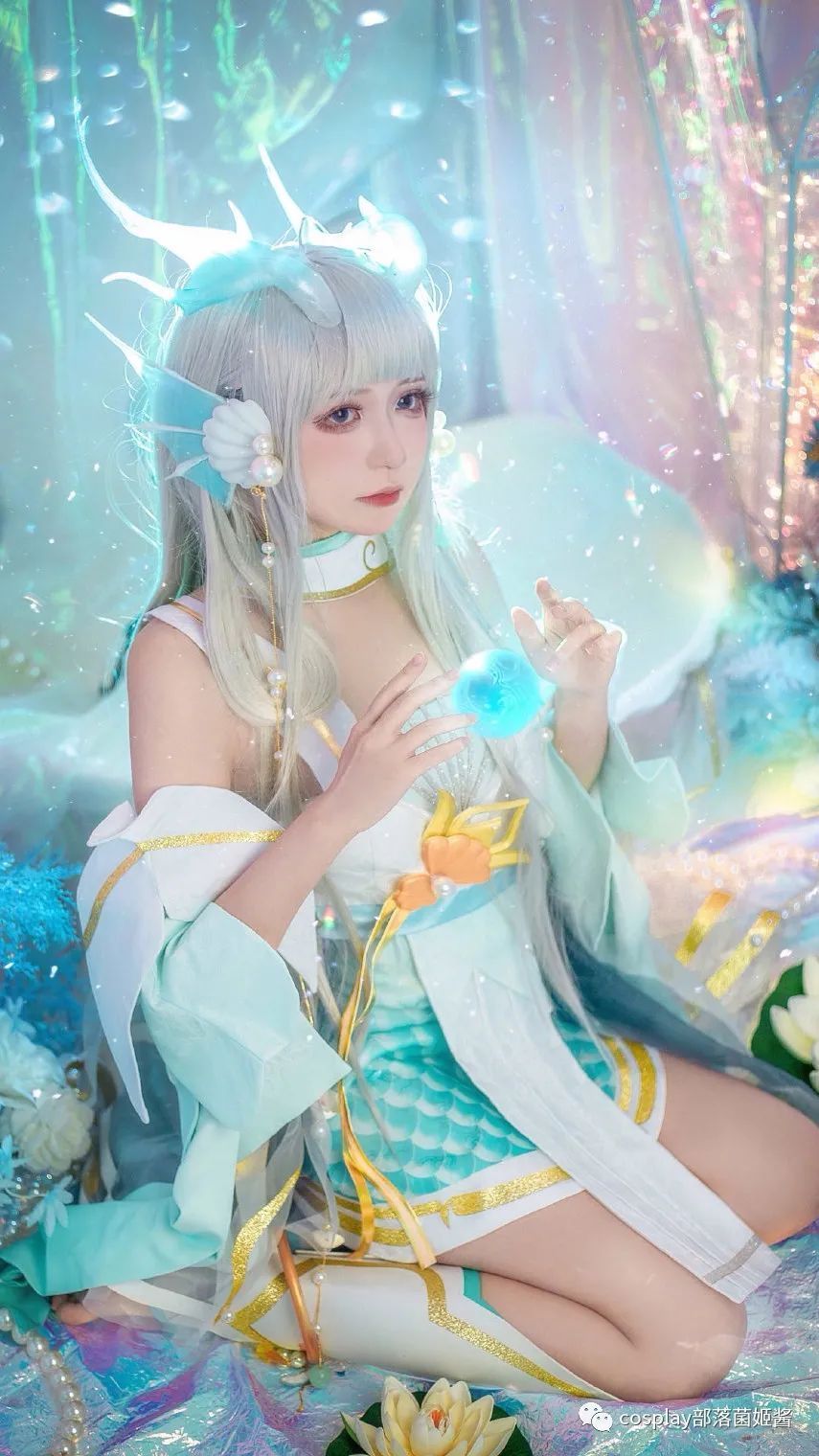 cos:王者荣耀西施游龙倩影cos正片@呆瓜闺蜜