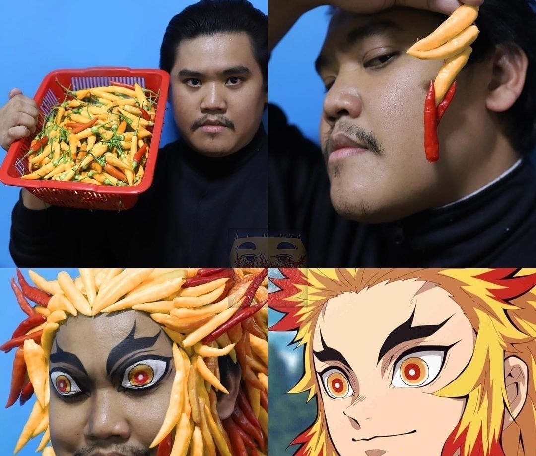 小哥|当泰国小哥盯上鬼灭之刃,炭治郎、大哥被玩坏!祢豆子看了想动手