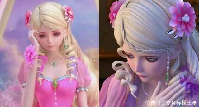 叶罗丽仙|叶罗丽中角色最丑和最美的瞬间对比,感觉冰公主都没变!