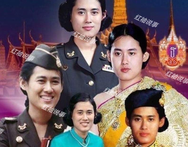 公主|诗琳通年轻时好惊艳！颜值碾压苏提达王后，不愧是泰国最美公主