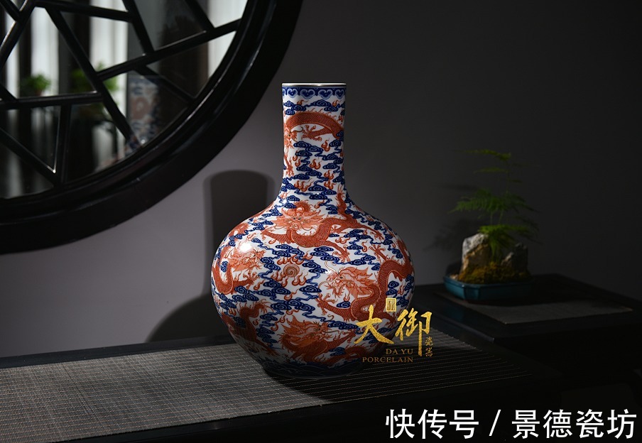 斗彩$大御瓷器涂杏花——瓷坛青花圣手,当代斗彩女将军,国瓷风韵传承不息!