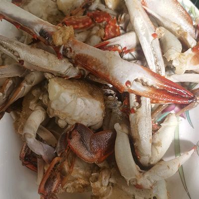 红烧炝|红烧炝炒梭子蟹