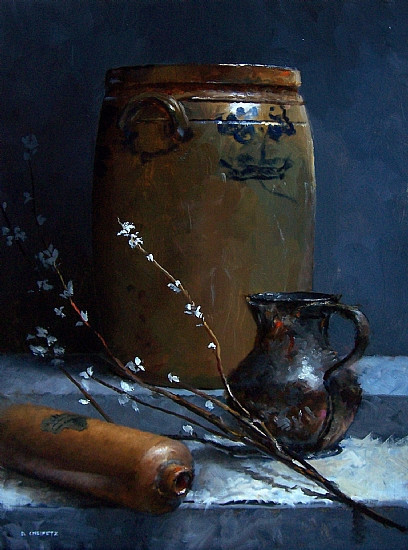 油画&笔触与色彩的乐章,美国画家谢菲兹的油画欣赏