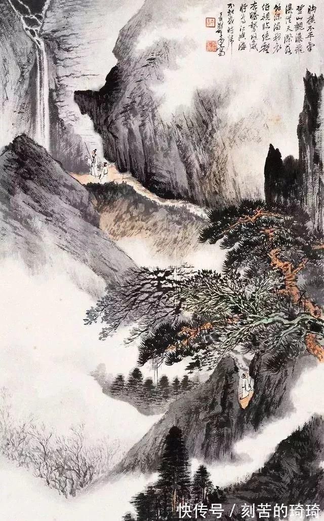 郑午昌@民国竟然有这样一位山水画大家,极为罕见,太美了!