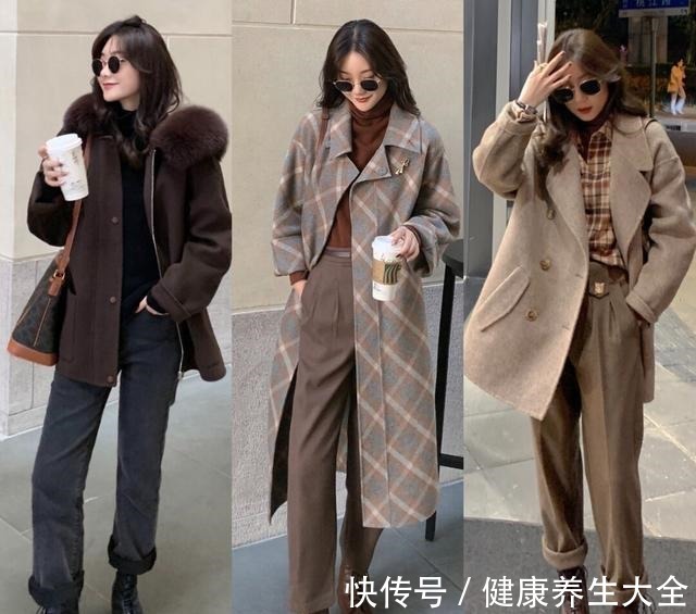 气质 上班别穿太花俏,气质最重要,27套初冬look,精致又优雅!