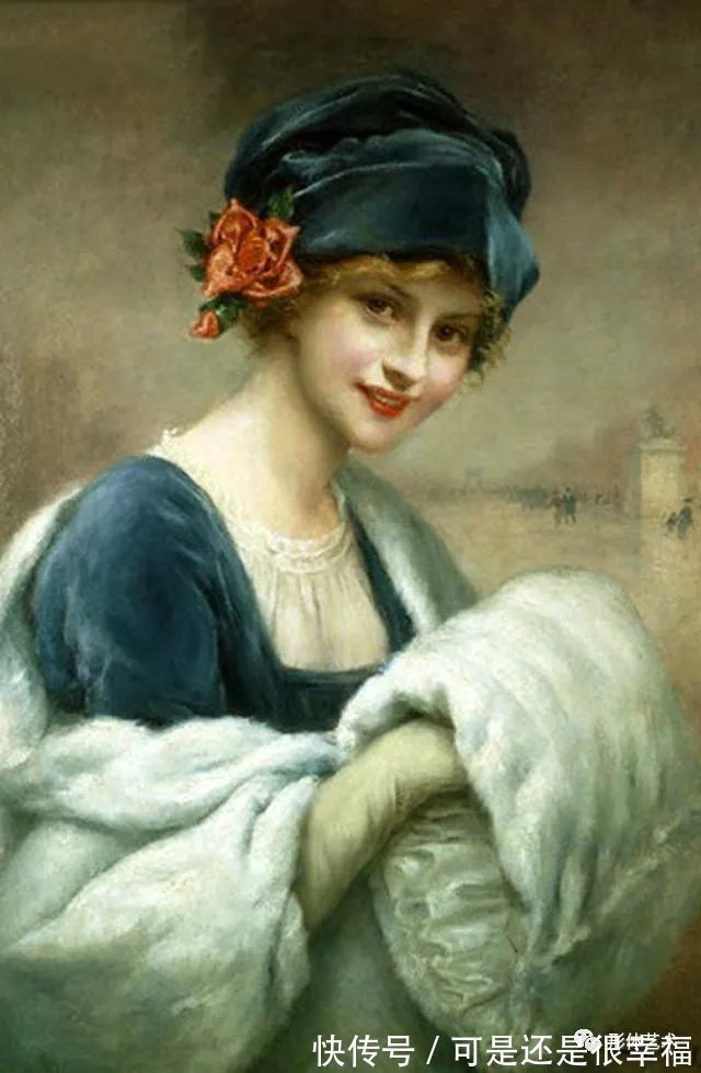 古典#油画中的那些古典女子,含苞待放,静待花开