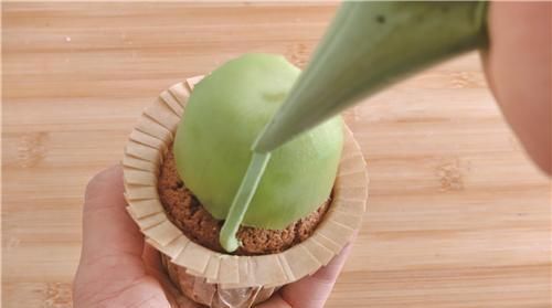 仙人球|开工便当就来吃仙人球蛋糕吧,这超级可爱的杯子蛋糕,萌翻天了