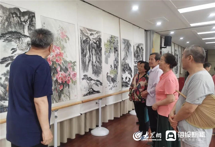 北大槐树街|北大槐树街社区开展庆祝建党100周年书画作品展