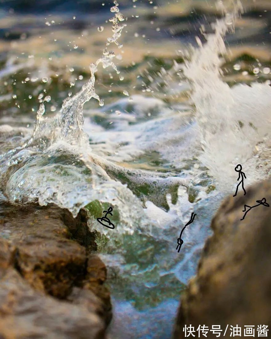 伊尔凡·伊尔马兹$他的手有“魔法”,在照片上随便涂鸦几笔,整个场景就生动起来