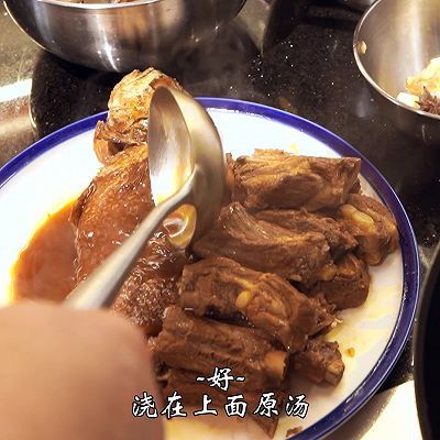 甜面酱|排骨焖黄鱼