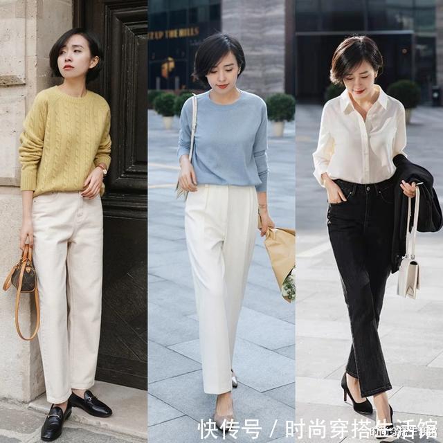 破洞牛仔裤|35+女人的“穿搭锦囊”，4个“减龄公式”，简单到一学就会