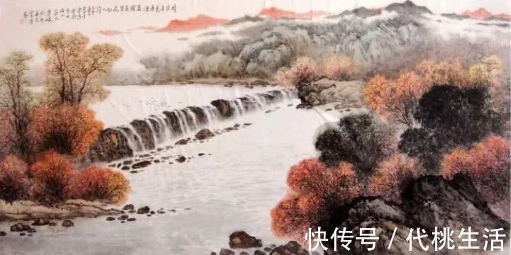 亚明$胸藏万壑任吞吐——卢星堂山水作品分享