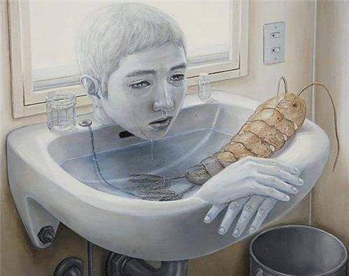 日本|日本一画家,活了31岁,他的画让人细思恐极,网友不敢看第二遍