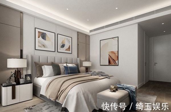 床头|迪拜华人的400㎡新房,坚持装现代风,藏不住的高级感,真有品味