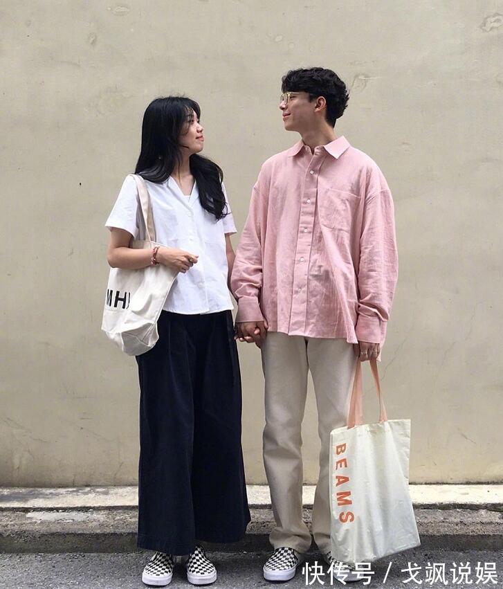 深色调 初秋情侣怎么穿,9套同色系搭配打造完美情侣装,日常又很简单