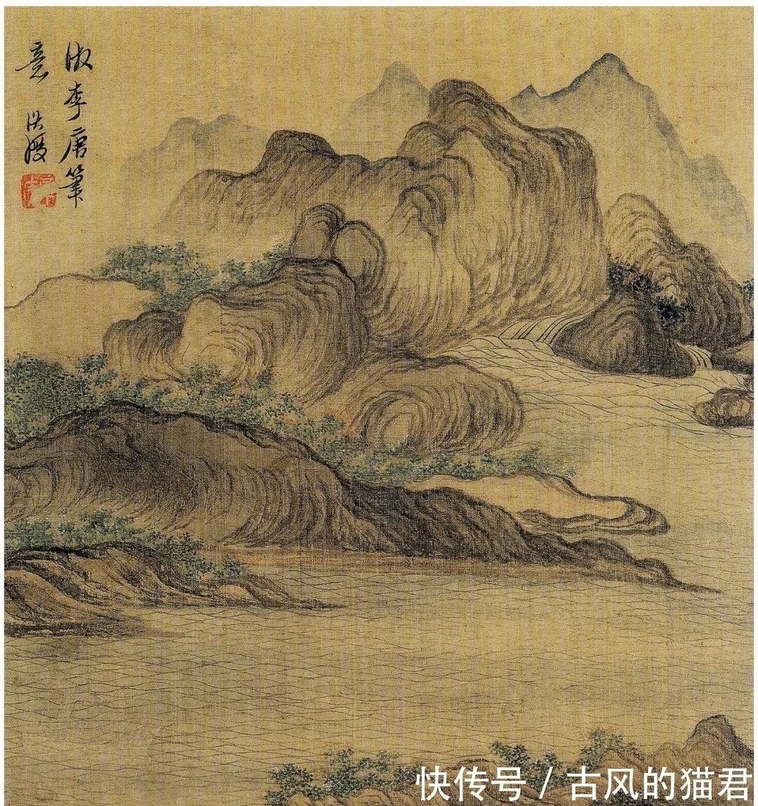 陈洪绶&陈洪绶的山水画、花鸟画也是当家绝活，与人物画比较，毫无逊色！