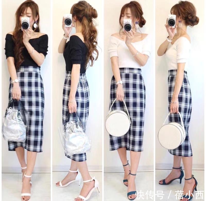 基础款|日本博主真会穿,用基础款来进行一衣多穿,夏季提气质就服她们