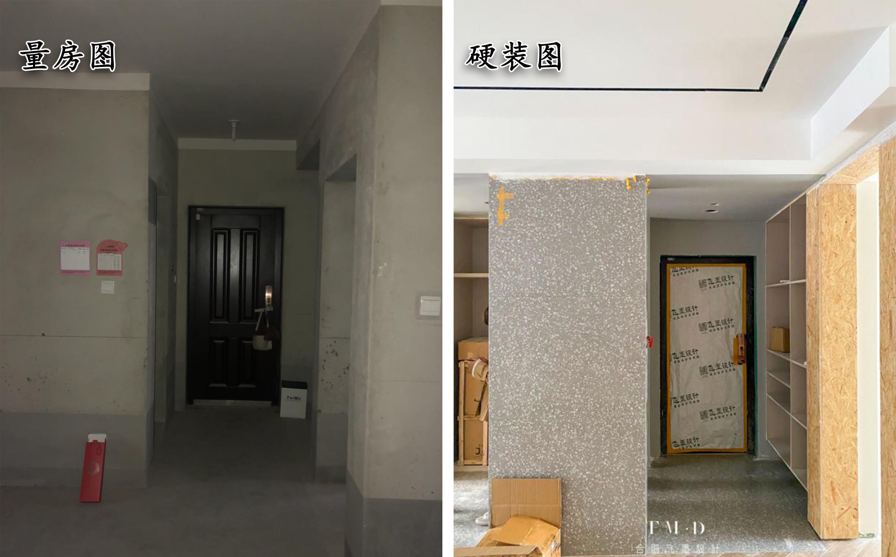 住宅|120㎡毛坯房硬装完工，是改善型住宅标杆，三代同堂一起居住刚好