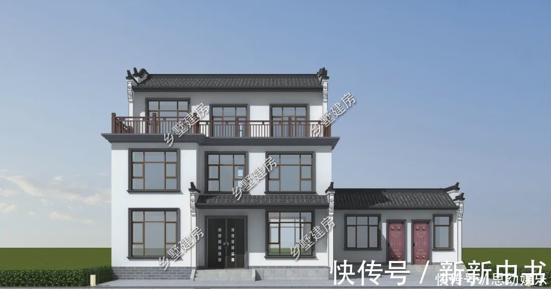 庭院深深|116平三层中式别墅,美到心坎里,看过收藏才不后悔