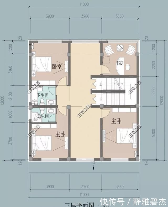 露台|农村建房位置好, 建个带商铺的户型把钱赚, 10套户型分享