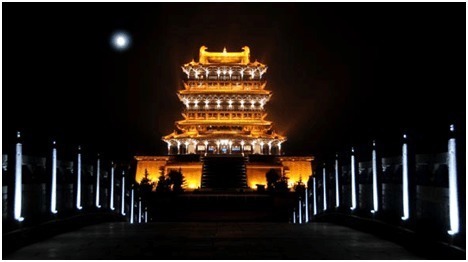 鹳雀楼#中国四大名楼——鹳雀楼, 竟是为一个女人而建!