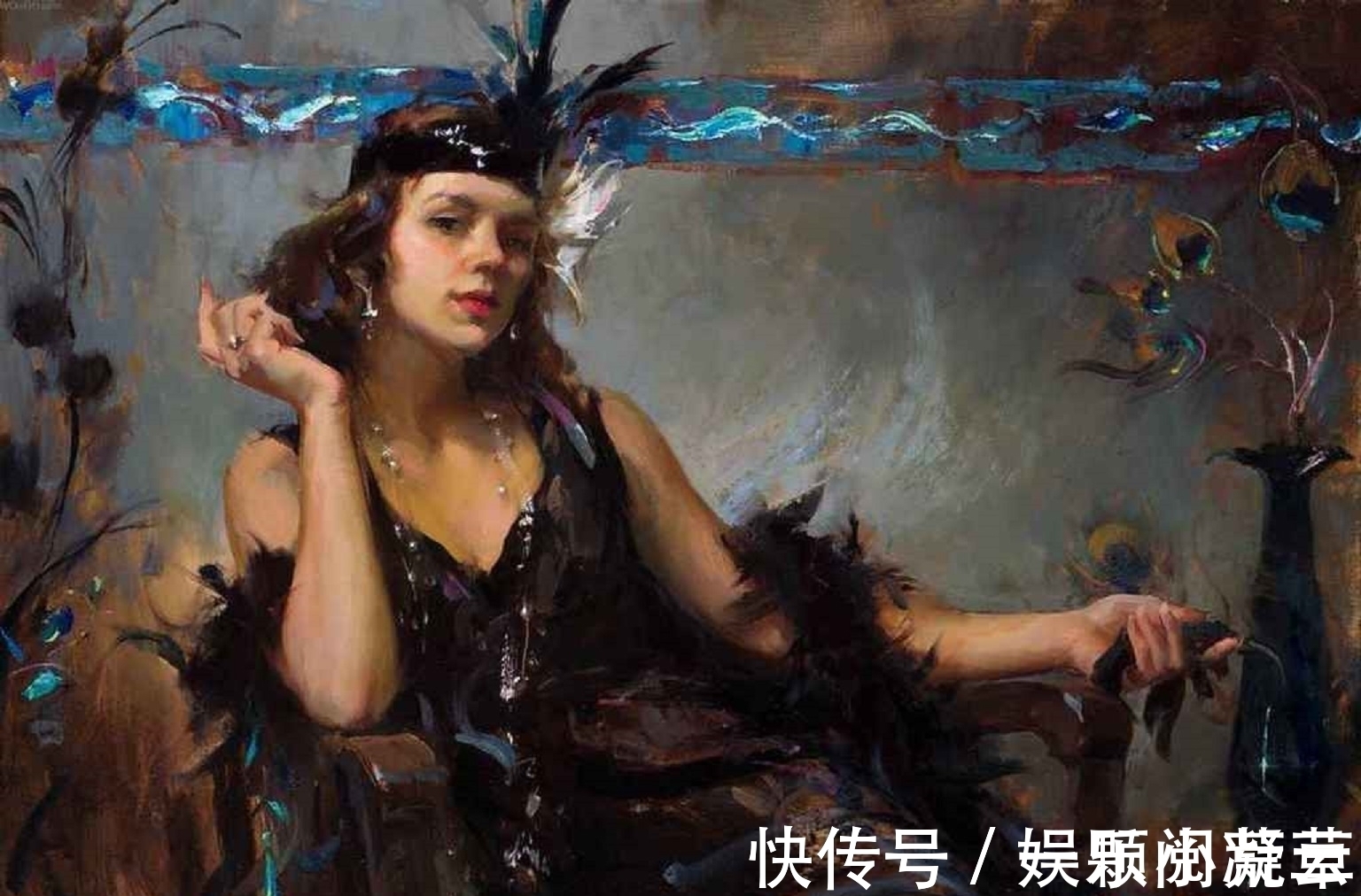 写实艺术#田园中的女人,如诗般的意境——美国顶级油画家丹尼尔的写实艺术