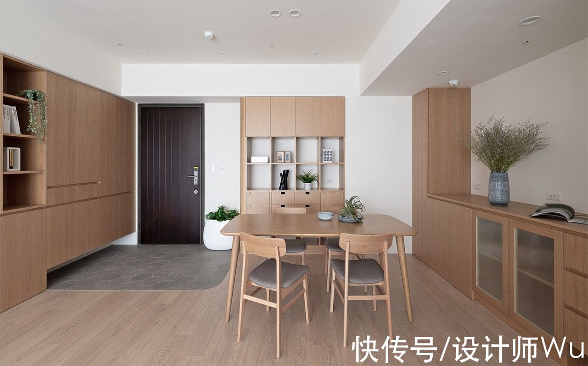 全室|扬州110㎡轻暖无印风住宅，以留白收藏生活风景