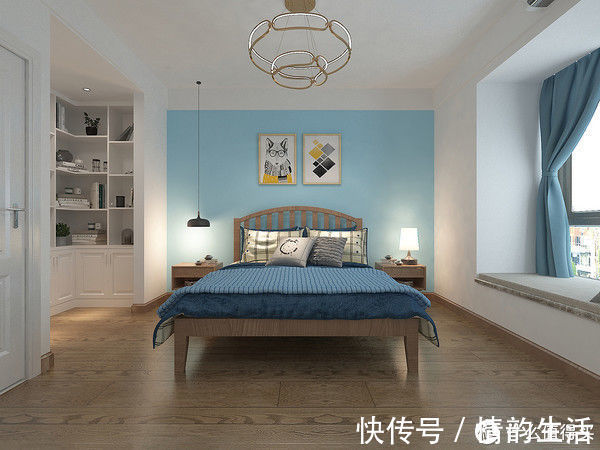 墙面|这对夫妻124㎡新房“穷装”，屋内不吊顶不做造型，也能装出高级感