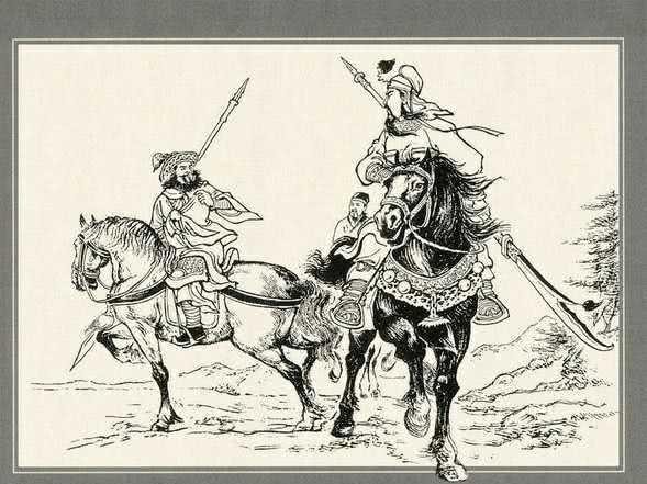 厮杀|在卧牛山下,关羽和赵云刀枪相见,阵前厮杀一场,结局会如何呢?