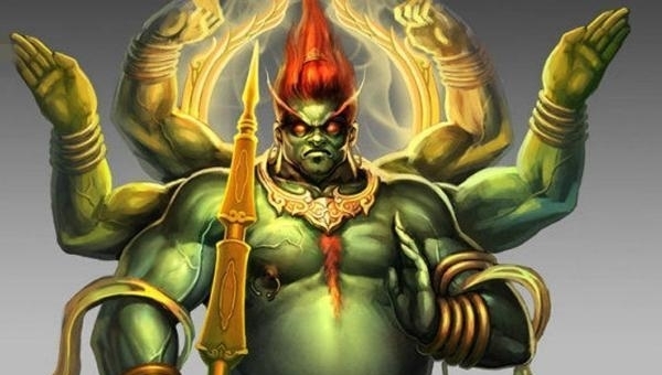 罗宣@封神中, 有六位三眼怪人, 杨戬落榜, 闻仲第三, 头一位可单挑元始