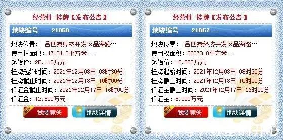 限价|启东土拍上新!最高毛坯限价12000元㎡!位置在……