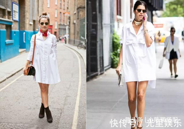 高跟鞋 夏末秋初,这件“万能”衬衫裙百搭又时髦,超详细穿搭攻略已备好